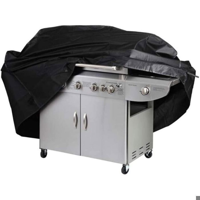Virex® - Housse de protection imperméable pour barbecue 100 x 60 x 150 cm noire