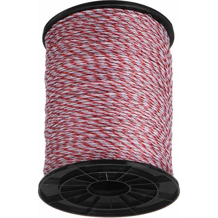 Corde éLectrique de ClôTure éLectrique de de RéSistance Ultra-Faible 500M pour la ClôTure DAnimal de Mouton de BéTail de Cheval d