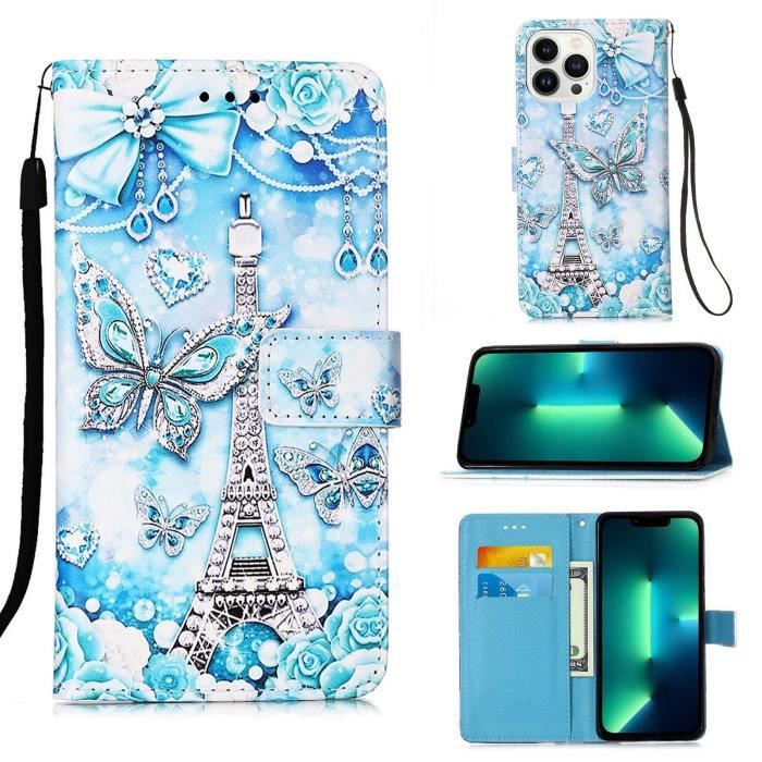 Étui Portefeuille Pour Xiaomi Mi 10T / Mi 10T Pro - Similicuir Bleu Nuit - Neuf Avec Support