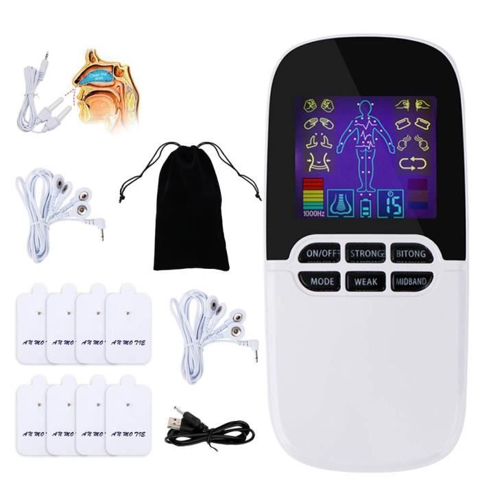 PIPROX Stimulateur Musculaire EMS Portable - 10 Coussinets - Fitness à Domicile