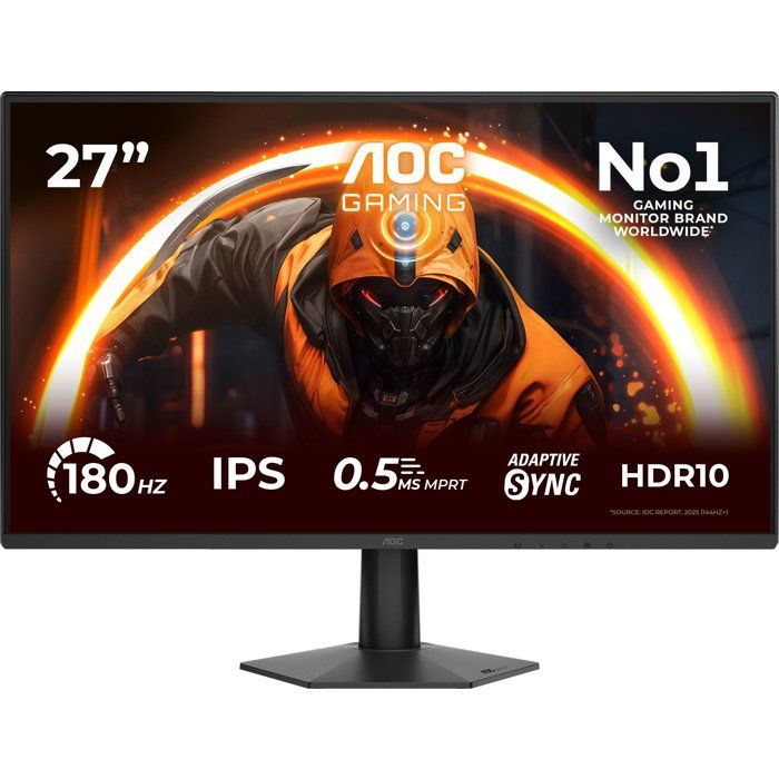 Écran PC AOC 27G50F 27 Full HD 180Hz IPS G SYNC HDR10 0 5ms