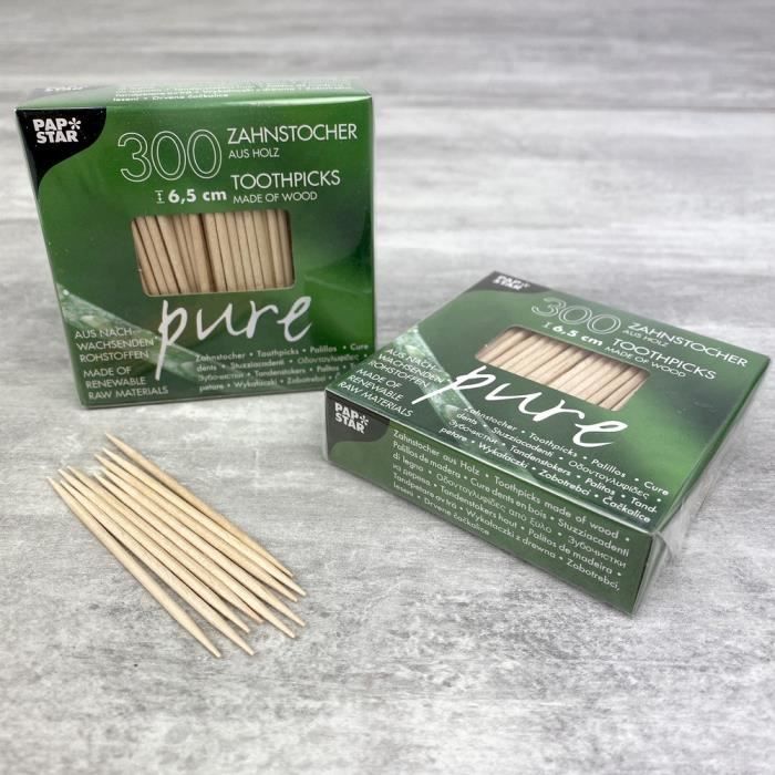 Cure-dents - Party Spass - 300 Pièces Cure-dents