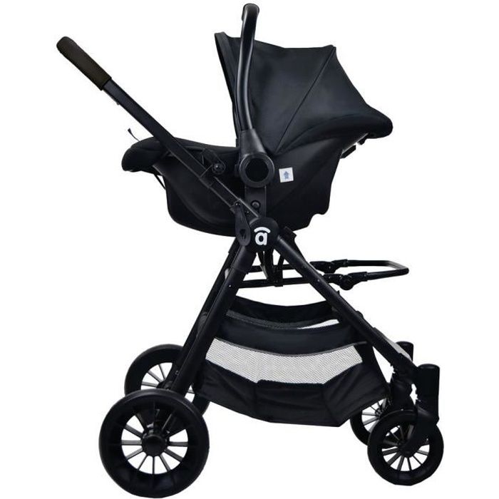 BEBE CONFORT Poussette Trio Combinée Pack Zelia 3 en 1, Nomad Black -  Cdiscount Puériculture & Eveil bébé