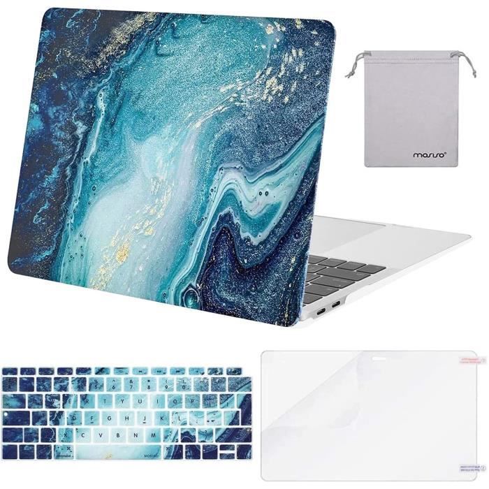 TECOOL Coque MacBook Air M1  Retina 13 Pouces 2020-2018 A2337