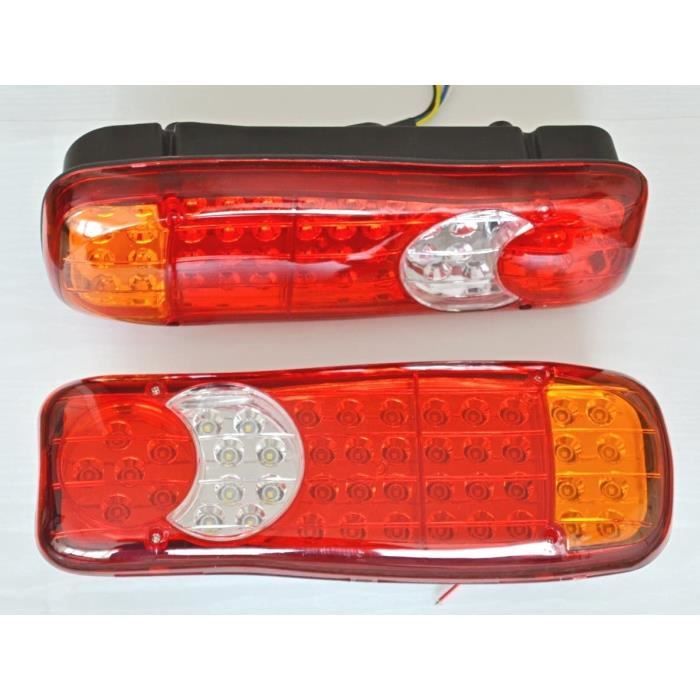 2 Feux Arrière LED Dynamiques 12/24V Pour Camion/pick-up - Multifonctions, Neufs, Modification