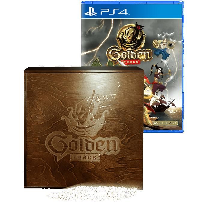Jeu Vidéo - JUST FOR GAMES - Golden Force Mercenary Edition Collector PS4 - Edition Limitée - 2 Joueurs - Action