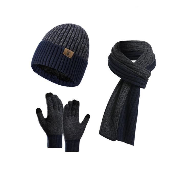 Soldes Bonnet Echarpe Gants Homme - Nos bonnes affaires de janvier