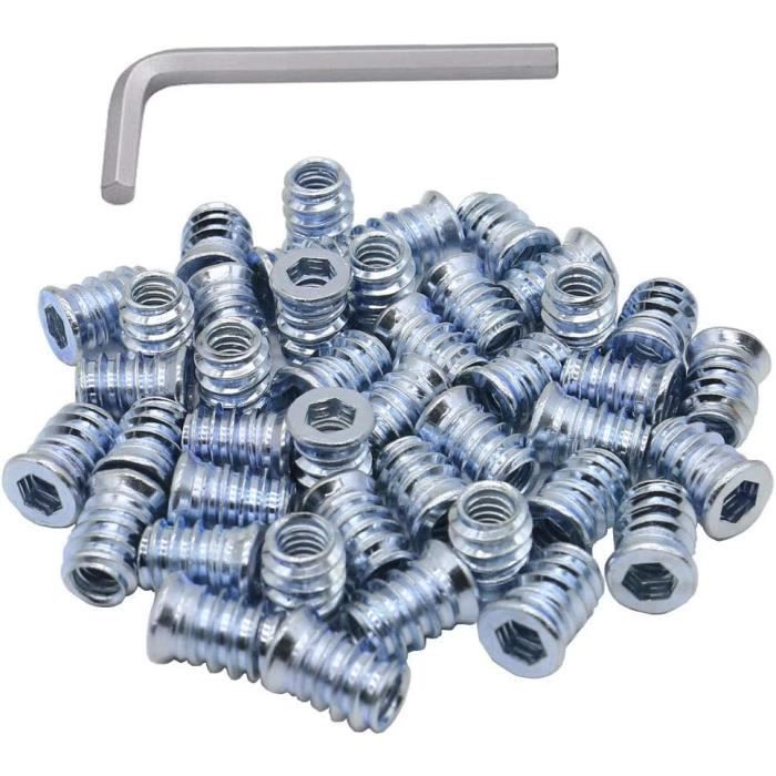 5 écrous Réducteurs M10 Mâle Vers M8 Femelle - Pour Raccordement De Tuyaux, Longueur 10mm