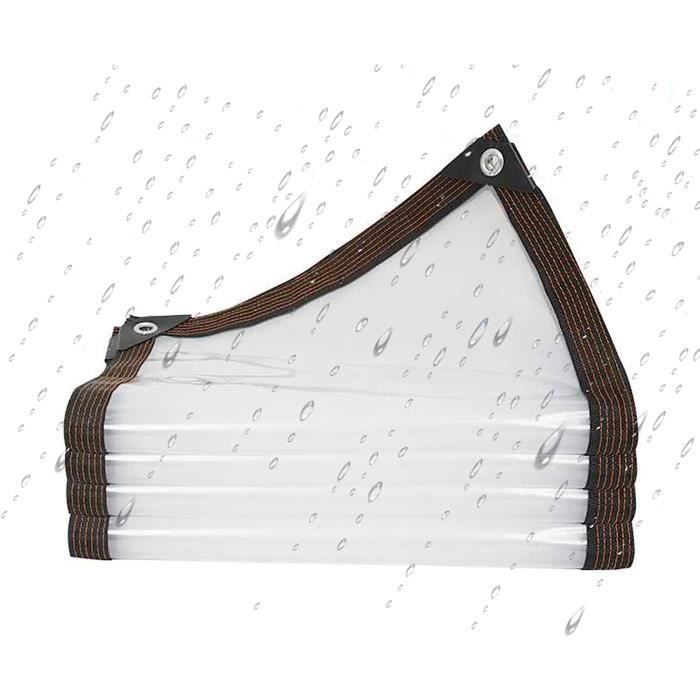 Bâche Etanche Pliable,Bâche Transparente Imperméable En Pvc Bâche De
