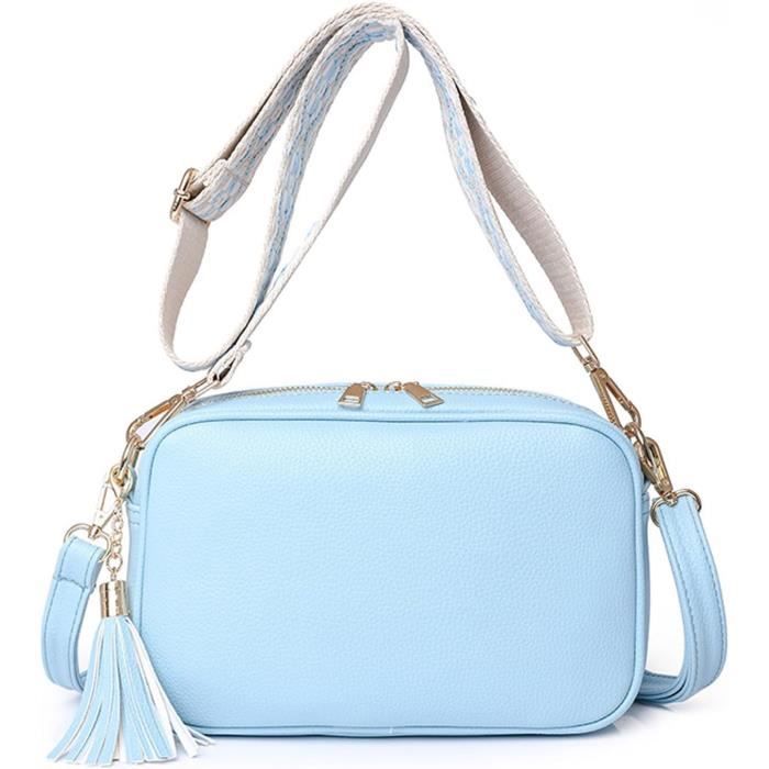 Sac à Bandoulière Femme ARVALOLET En Cuir PU - Multi-poches, 40x25x15cm, Idéal Voyage D'Affaires