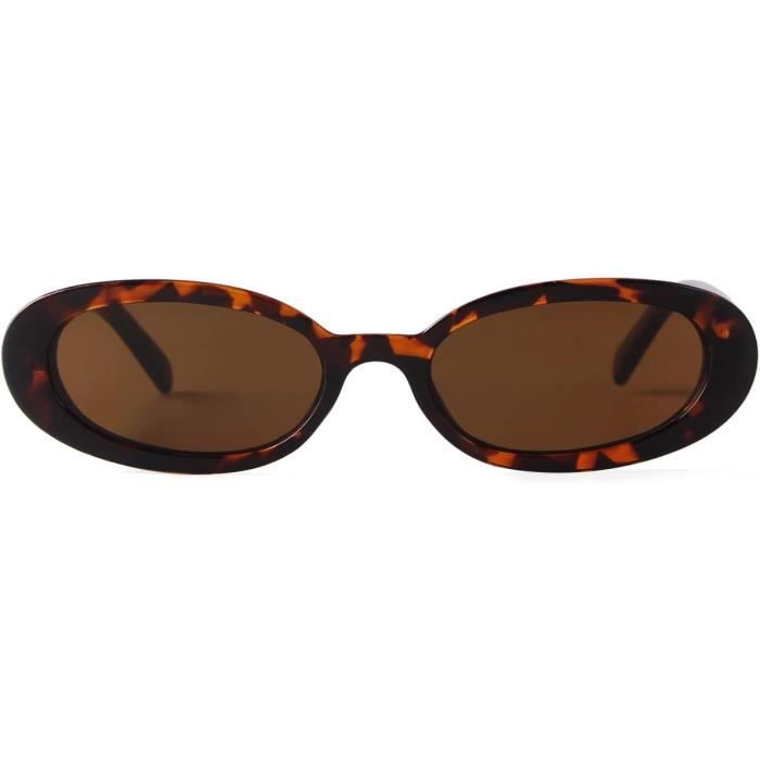 Lunettes De Soleil Vintage Mossimo Cavalier 024 - Argenté, Verres Marron - Taille Ovale 52mm - NOS (Neuf Old Stock)