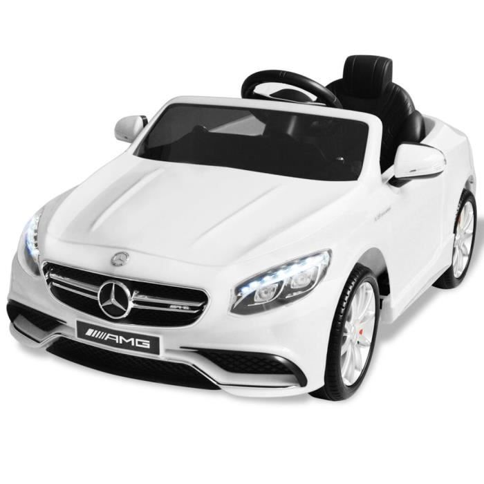 Voiture Electrique Pour Enfants Mercedes Benz Amg S63 Blanc 12v Cdiscount Jeux Jouets Voiture Electrique Pour Enfants Mercedes Benz Amg S63 Blanc 12v Cdiscount Jeux Jouets