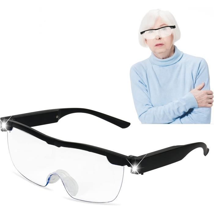 de Loupe 2 Lumières LED, 250 Loupe Mains Libres