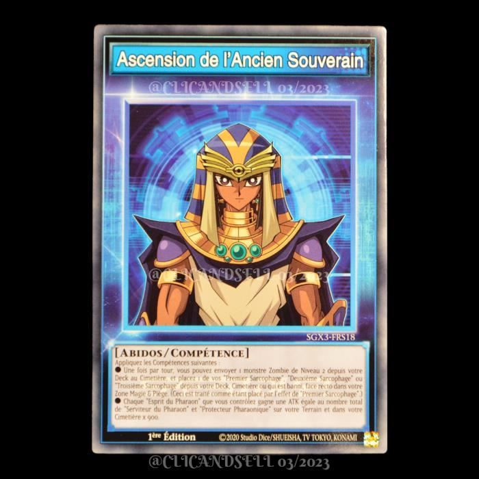 Carte YU-GI-OH SGX3-FRS18 Ancient Ruler Rises (Skill) NEUF FR ...