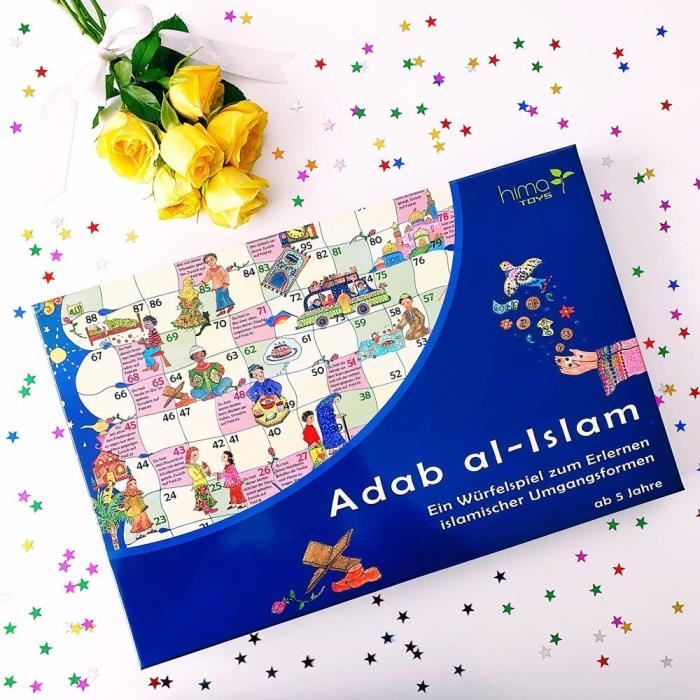 Adab al Islam, jeu de société islamique pour enfants et adultes sur le comportement islamique. L