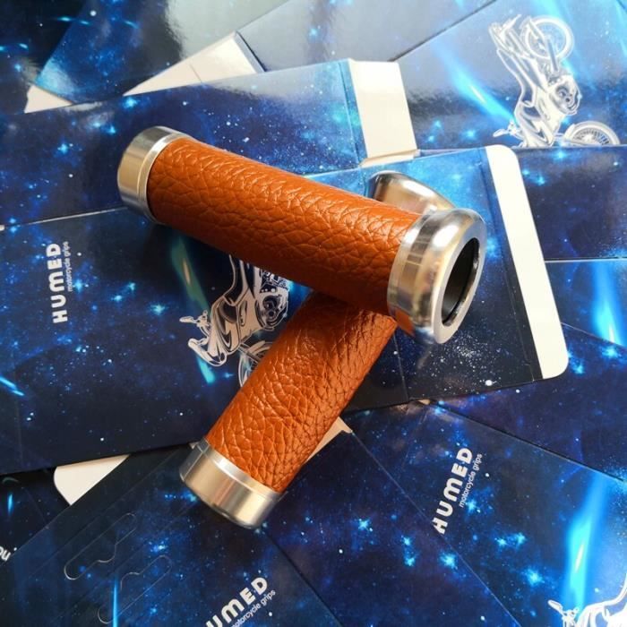 Poignée Guidon De Moto Rétro, Poignées De Guidon Universelles 22mm