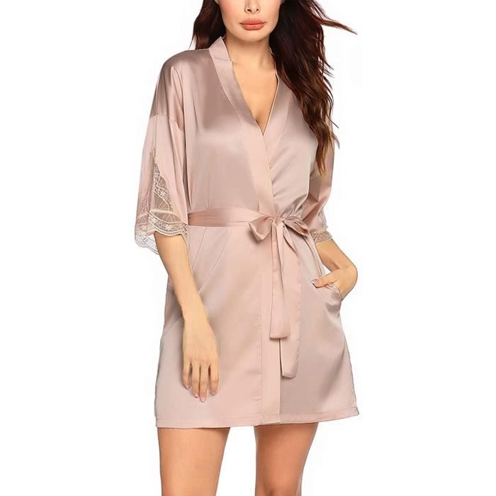 peignoir fluide femme