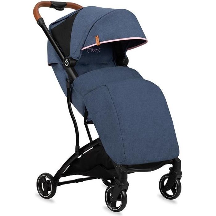 MoMi Poussette Ofra Ultra-légere Pliable Bébé De 6 mois Jusqu'à 22 kg Rose