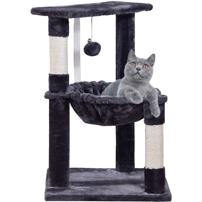 Mqforu Arbre A Chat Avec Griffoir Plate Forme Et Hamac Maison De Jeu Meubles Pour Chatons Chats Et Felins Gris Fonce 5915 Cdiscount Animalerie Mqforu Arbre A Chat Avec Griffoir Plate Forme Et Hamac Maison De Jeu Meubles Pour Chatons Chats Et Felins Gris Fonce 5915 Cdiscount Animalerie