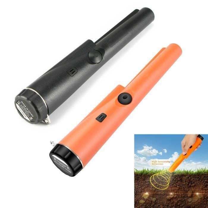 AIZ Détecteur de métaux portable Pinpointer Recherche d'or Utilisation  sous-marine Étui étanche + Faux cuir - Cdiscount Bricolage