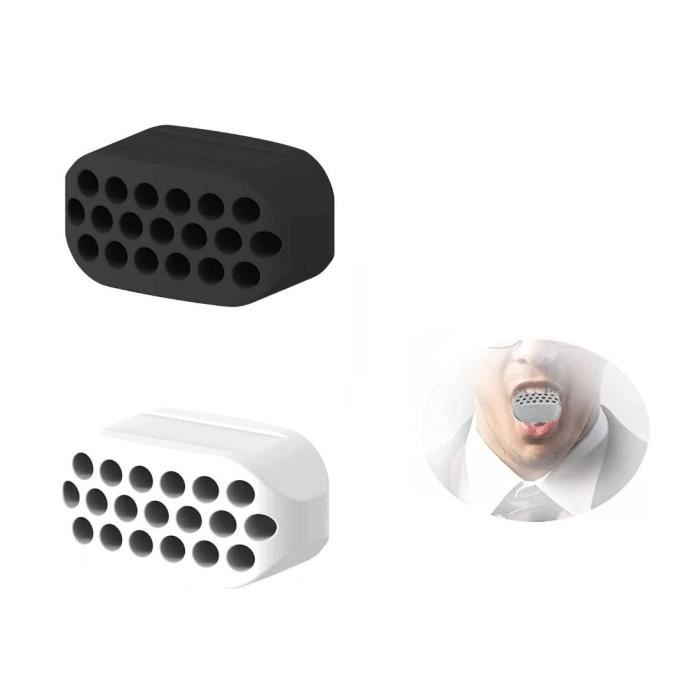 Lot De 3 Exercices De Mâchoire En Silicone De Qualité Alimentaire