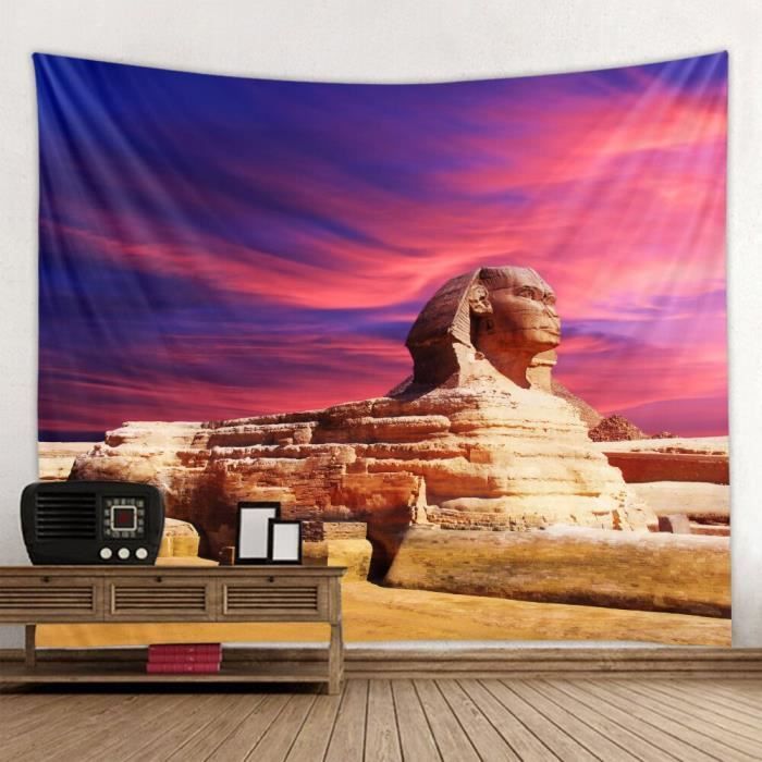 Chambre À Coucher Tapisserie Égyptienne Esque Ian Spiritual Pyramide Pharaon Rétro Mur Art Décoration De Décoration Pour Chambre À Coucher Pour Le Salon 210609 Du 2,93 € | DHgate