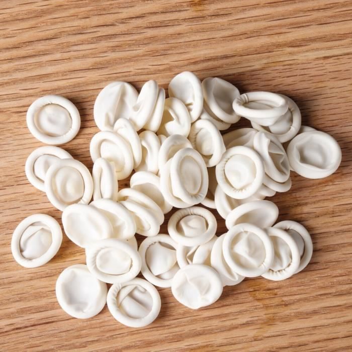 200 Protège-Doigts Jetables En Latex - Pour Manucure, Nettoyage, Bricolage - Taille Unique Élastique - Lot Économique (Rose) - 3
