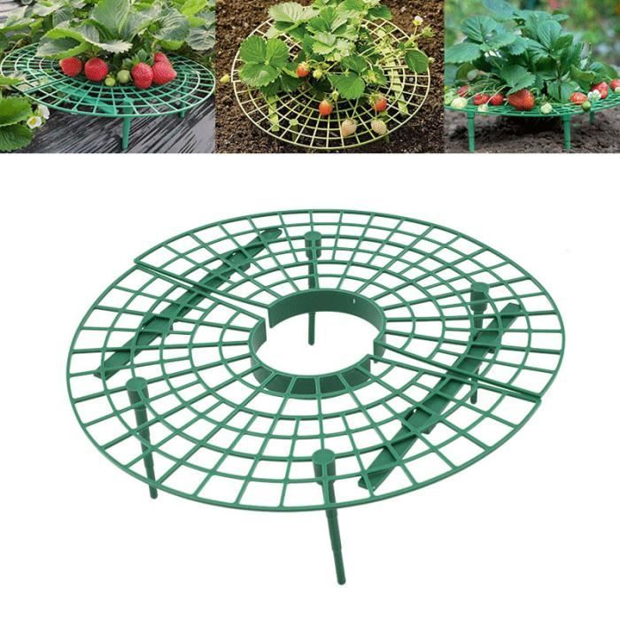 48 Pièces Anneaux De Support Pour Plantes - Tuteurs Demi-Ronds Réutilisables 25x14 Cm
