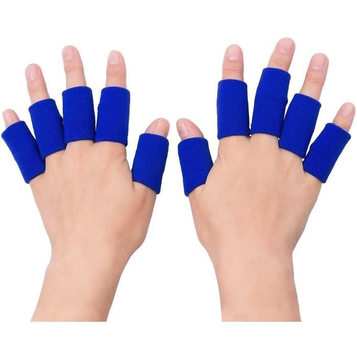 Sport Coque de protection des bande pour la protection des doigts Bandage  de doigt, élastique doigt d'arthrite et le Sport,112 - Cdiscount Maison