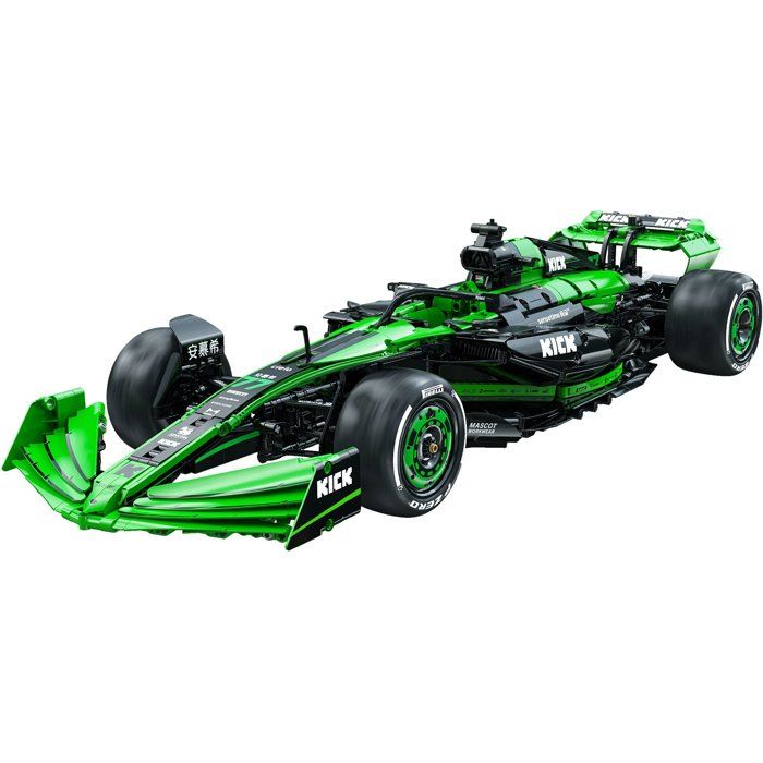 CADA Master - Jeu de construction - Voiture Kick Sauber F1@ Team C44 2024 - Échelle 1:8 - 2553 pièces - Dès 14 ans