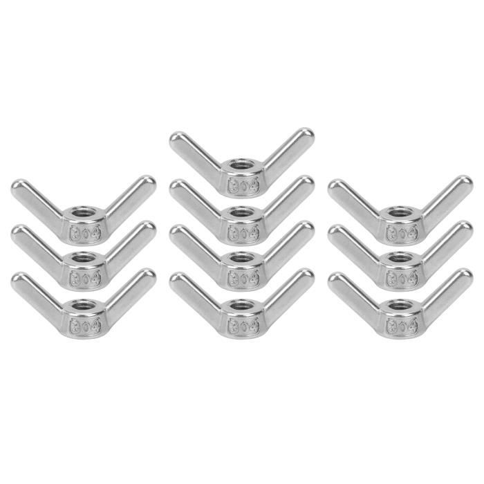 Taquets Coinceurs Toldoro Super Sharky 10mm - Lot De 4 - Fixation Sans Nœud Pour Voiliers Et Voiles D'ombrage