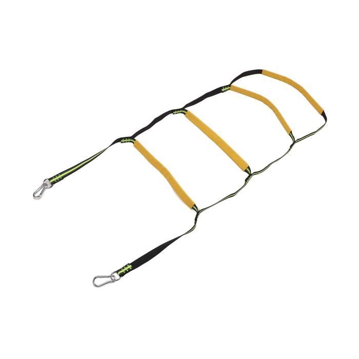 Échelle De Corde Bateau 5 Marches - Portable Et Résistante Jusqu'à 200kg - Pour Kayak, Canot, Chasse Et Secours