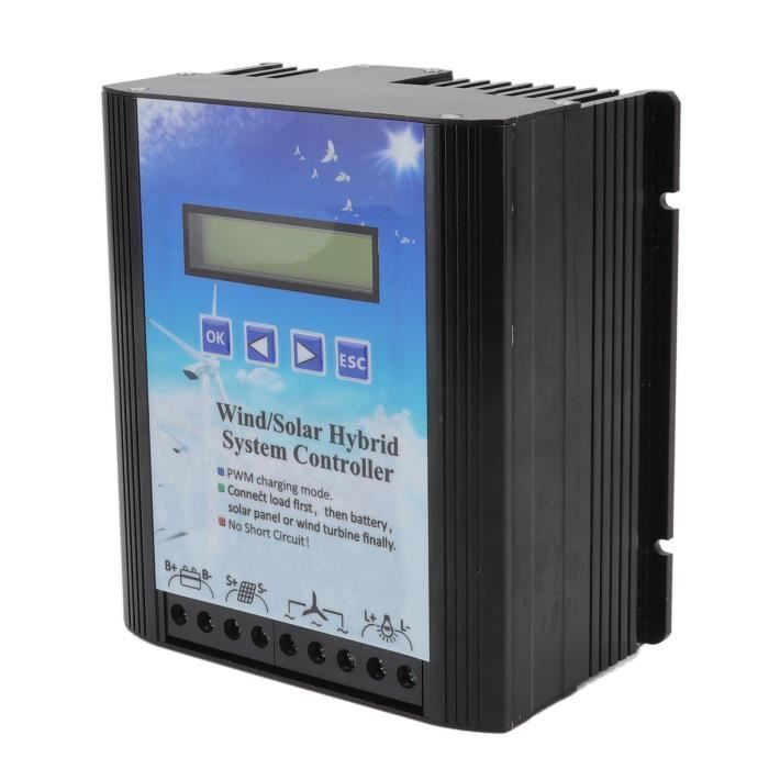 Kit éolienne Contrôleur Hybride 3000W - PWM 12/24/48V - Autoparts-supplies