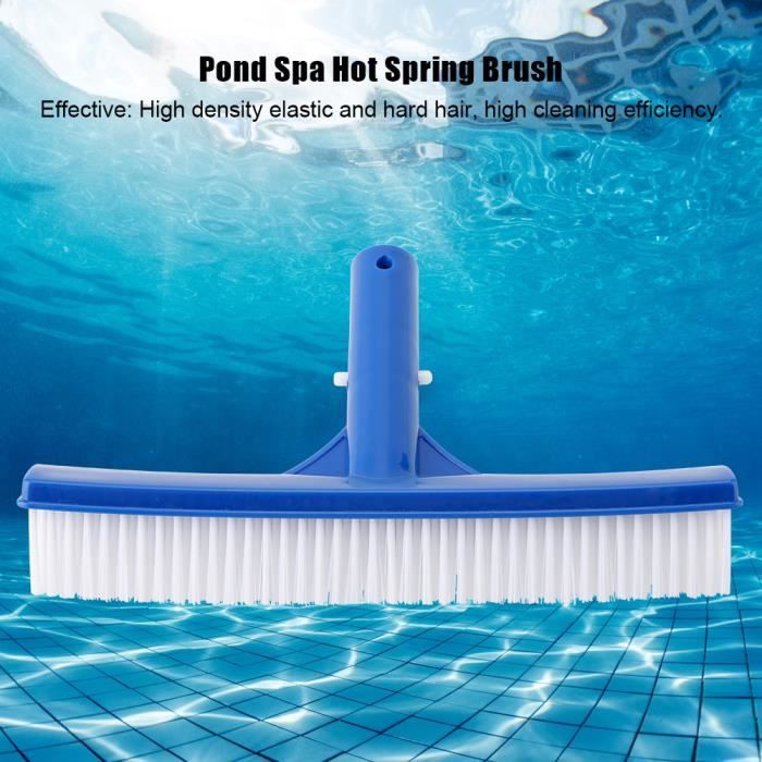 Brosse Pour Piscine En Acier Inoxydable - 10 Pouces (25,5 Cm) - Pour Nettoyer Les Parois Et Le Fond - Étang, Spa, Bain à Remous