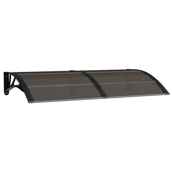Auvent Pare-soleil Pour Porte De Grange – 180x114 Cm, Résistant à La Pluie Et Aux UV, En Oxford 210D, Pour Camping-car, Plage, Pique-nique