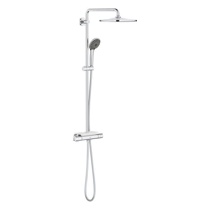 GROHE 26401001 Colonne de douche avec mitigeur thermostatique