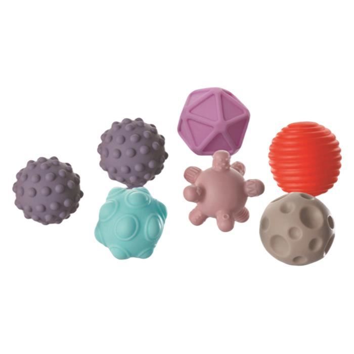 Coffret De Pieces Multi Texturees Partir 6 Mois Pour Developpement Des Sens Motricite L Introduction Couleurs Nombres 1051 Cdiscount Puericulture Eveil Bebe