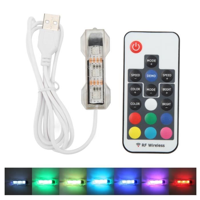 Meilleurs prix pour Lumière pour aquarium - KEENSO - LED USB - Télécommande - Multicolore - Utilisation à long terme