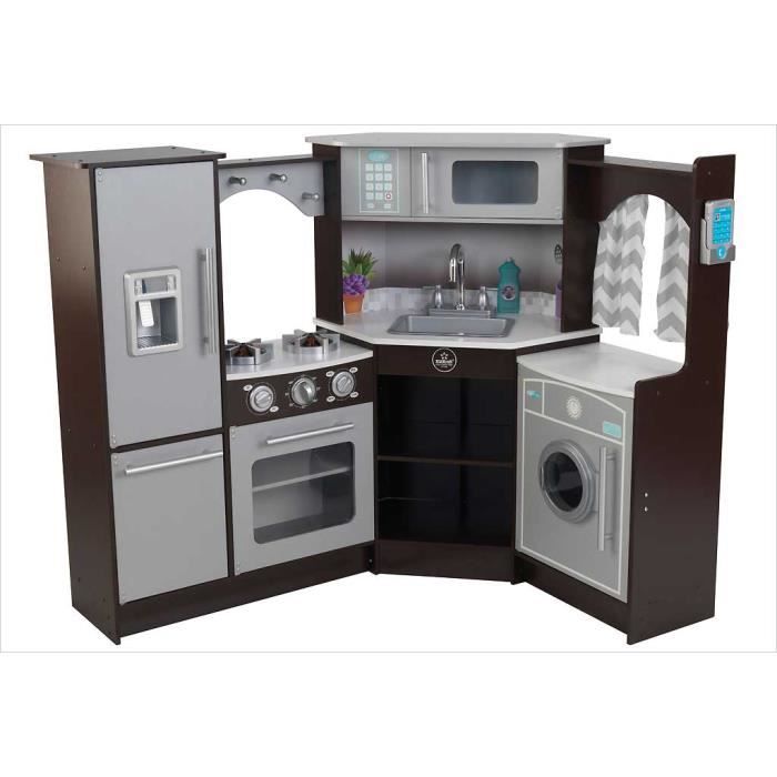 KIDKRAFT Cuisine d'angle moderne pour enfant 
