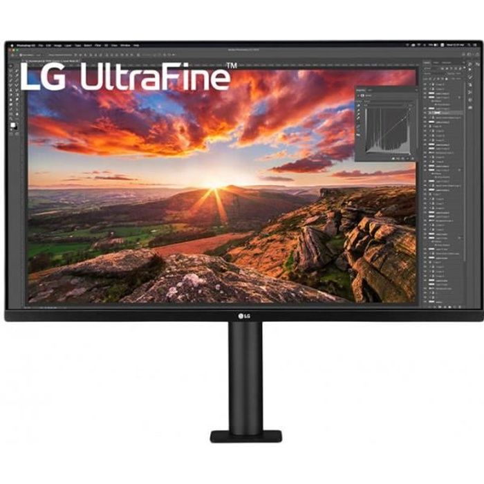 LG UltraFine 32UN880-B – Écran LED – 32 (31.5 visualisable) – 3840 x 2160 4K @ 60 Hz
