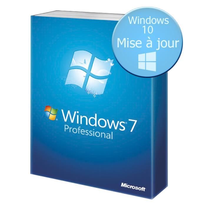 Windows 7 Professionnel OEM 32/64 bits A Télécharger à télécharger