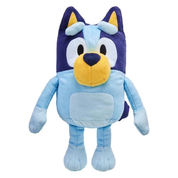 Peluche Parlant - MOOSE - BLUEY - 31 cm - Bleu - Pour Enfants à Partir de 3 Ans