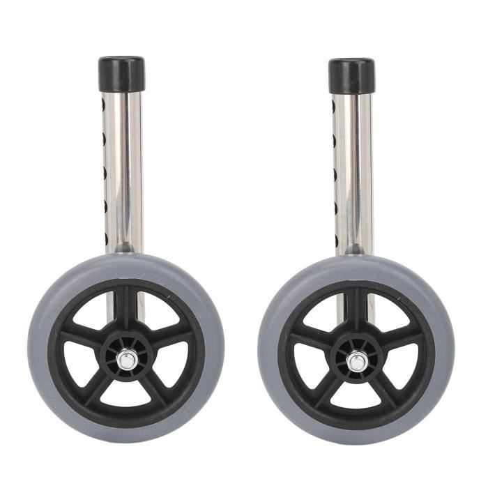 2 Roues De Rechange Pour Draisienne Enfant 12 Pouces – Jantes PP – Mousse EVA Non-gonflable – Antidérapant – Blanc