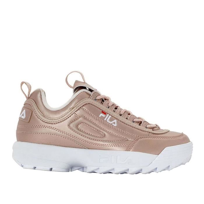 Fila Sneakers Femme Rose Rose Achat Vente Basket Cdiscount