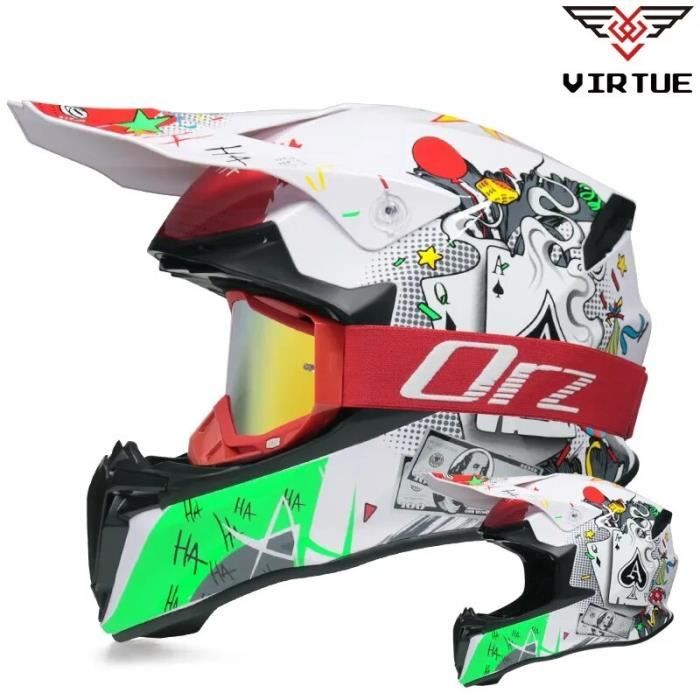 Casque Motocross / VTT Descente - ABS - Unisexe - NEUF