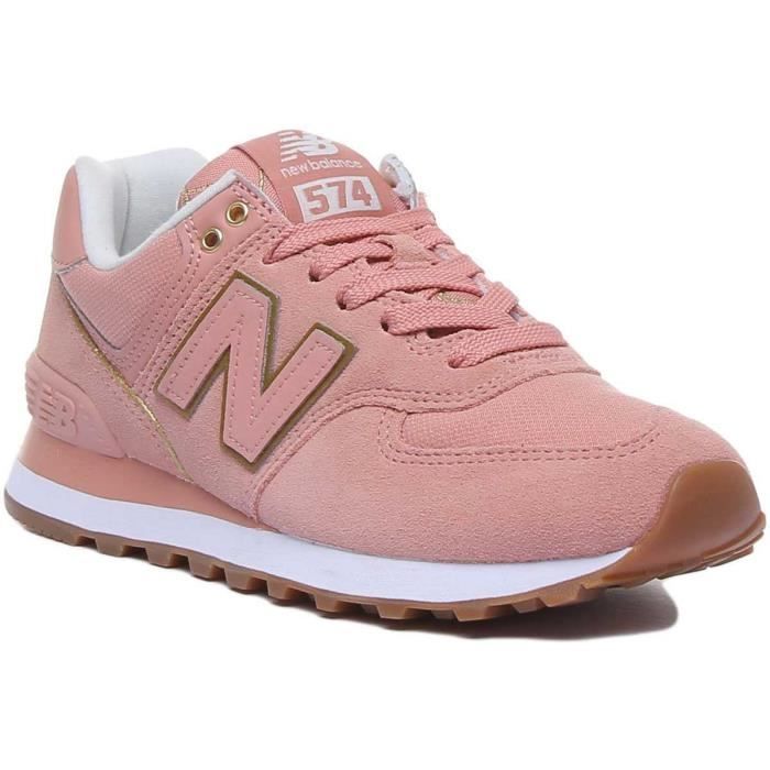 new balance lacet rose