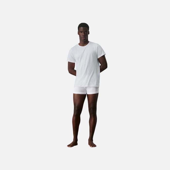 Calvin Klein Pour des hommes Paquet de 3 t-shirts ras du cou, blanc