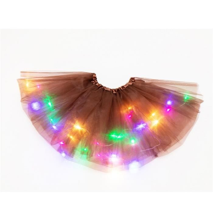 Jupe Tutu Scintillante Pour Fille 2-8 Ans - Danse, Ballet, Fête - En Polyester Avec Doublure Coton