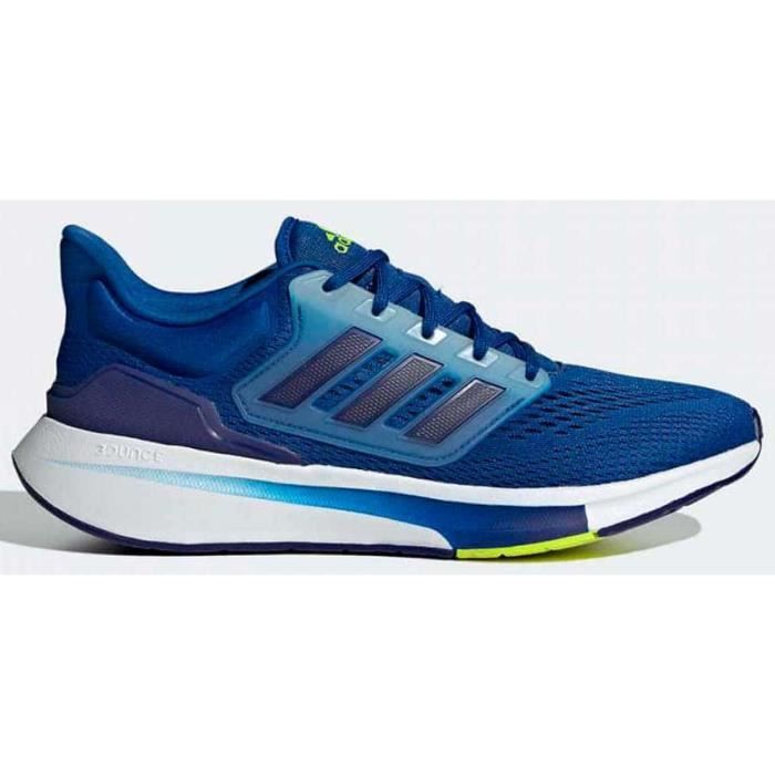 pantoufle running - adidas - eq21 run - bleu - mixte - régulier