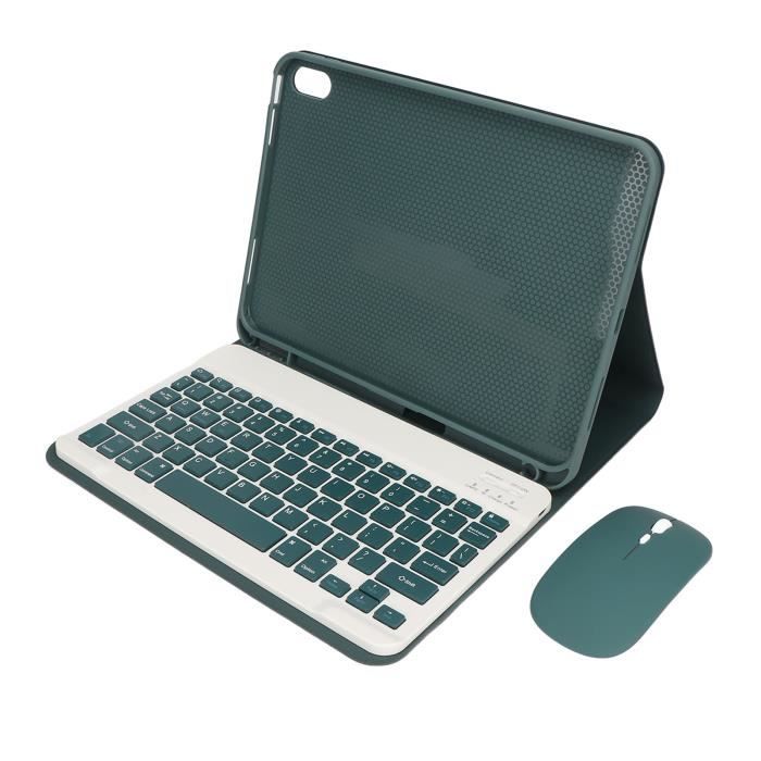 WALWALO Étui Clavier Magnétique Pour IPad A16 11e Génération 2025 & IPad 10e Génération - Clavier Amovible Bluetooth, Porte-stylo, Protection - Layout Allemande QWERTZ